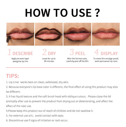 Peel Off Lip Liner